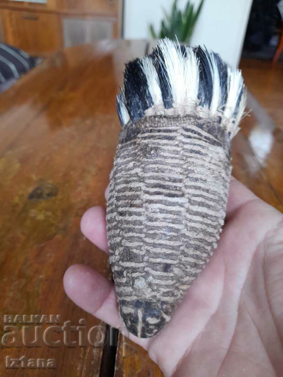 An old shaving brush with price 37.00 BGN | € 18.92