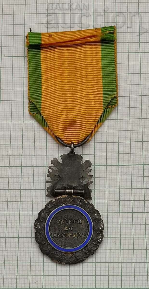 Auction FRANCE SILVER MEDAL 1870 VALEUR ET DISCIPLINE Auction FRANCE SILVER MEDAL 1870 VALEUR ET DISCIPLINE