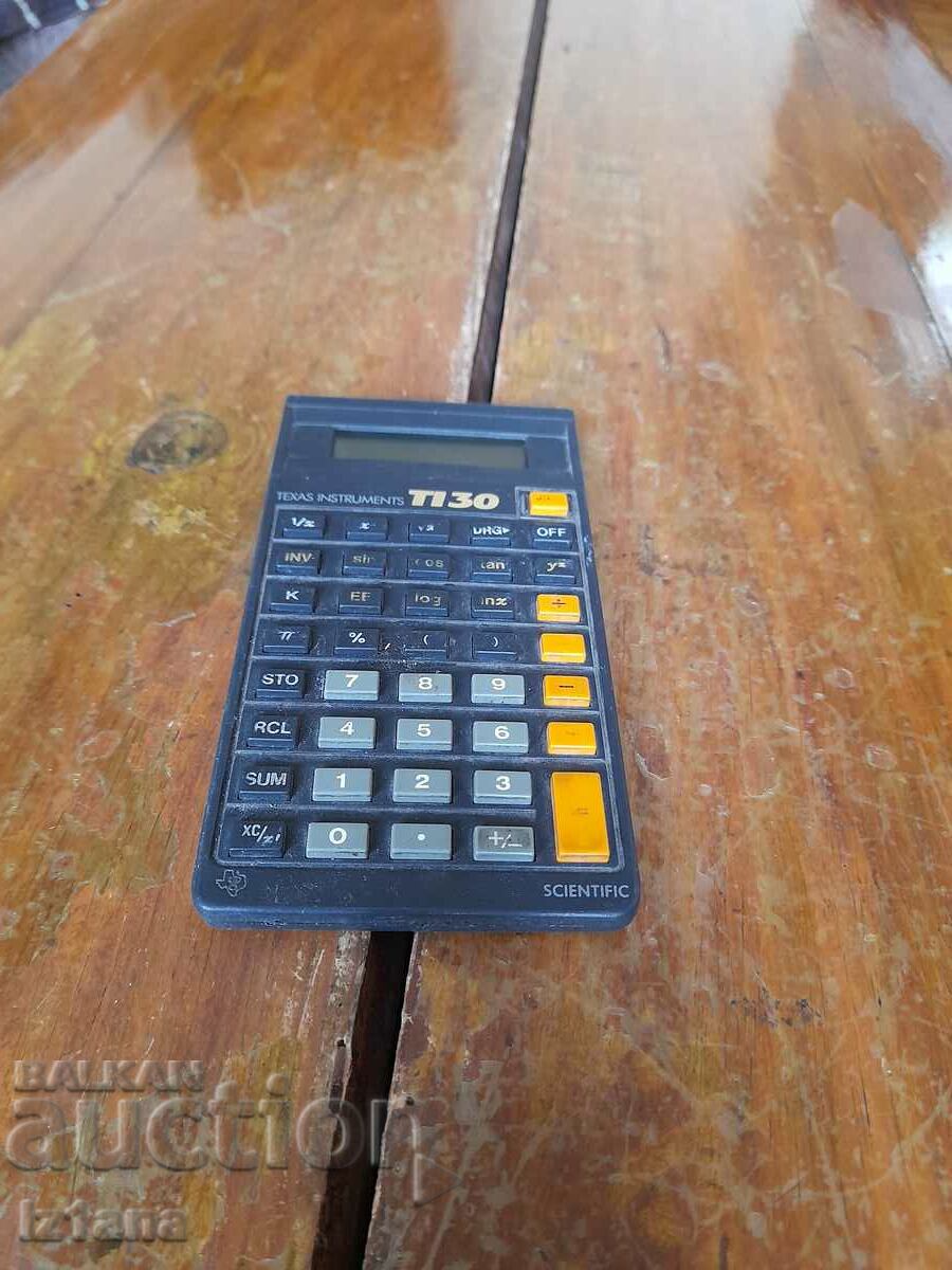 Стар калкулатор Texas Instruments TI 30