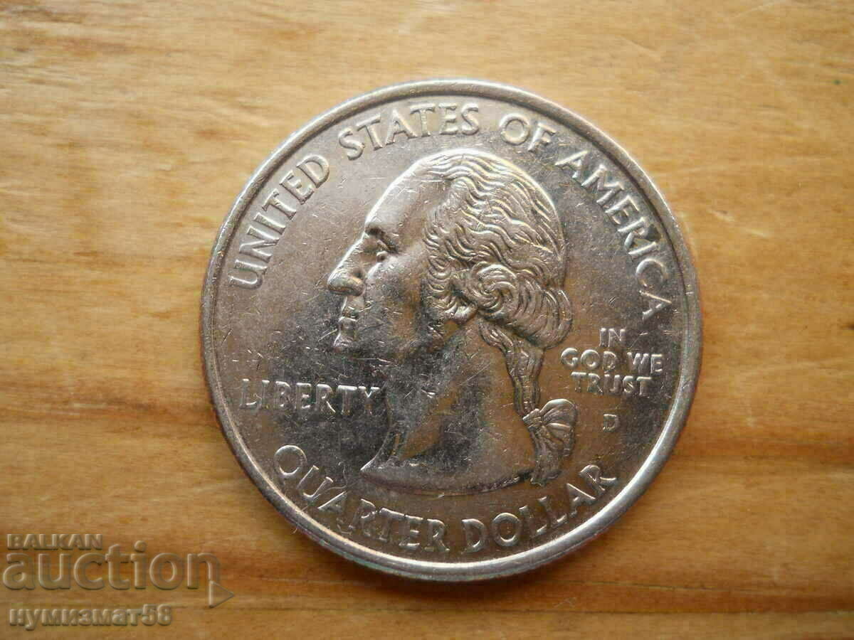 1/4 dolar 2000 - SUA (Maryland)