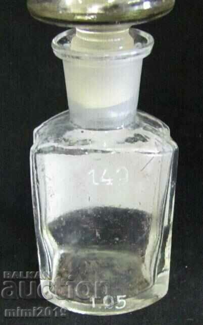 Vintich Pharmacy Medical Glass Bottle - 5 Vintich Pharmacy Medical Glass Bottle - 5