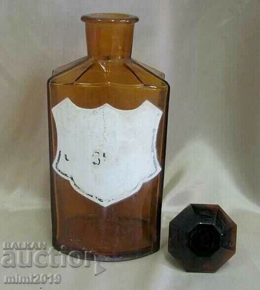 Auction  Vintich Pharmacy Medical Glass Bottle