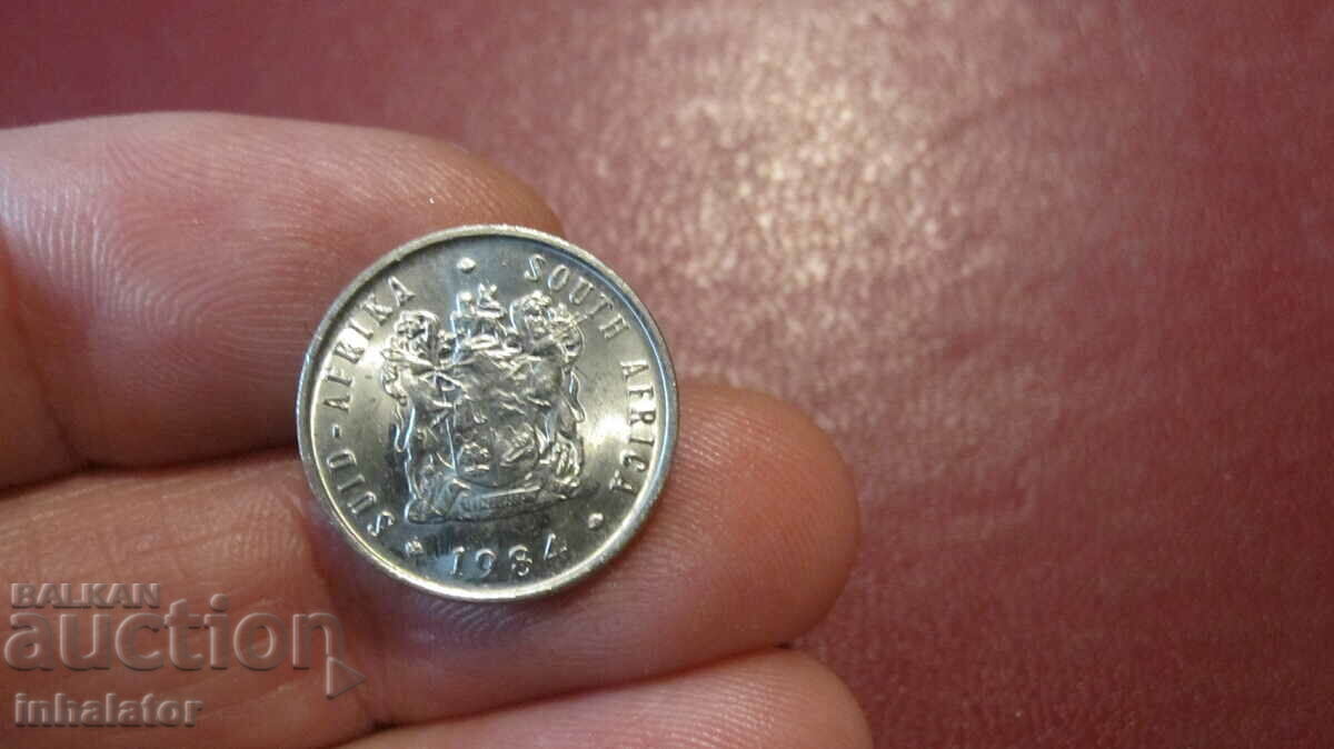 South Africa 5 cents 1984