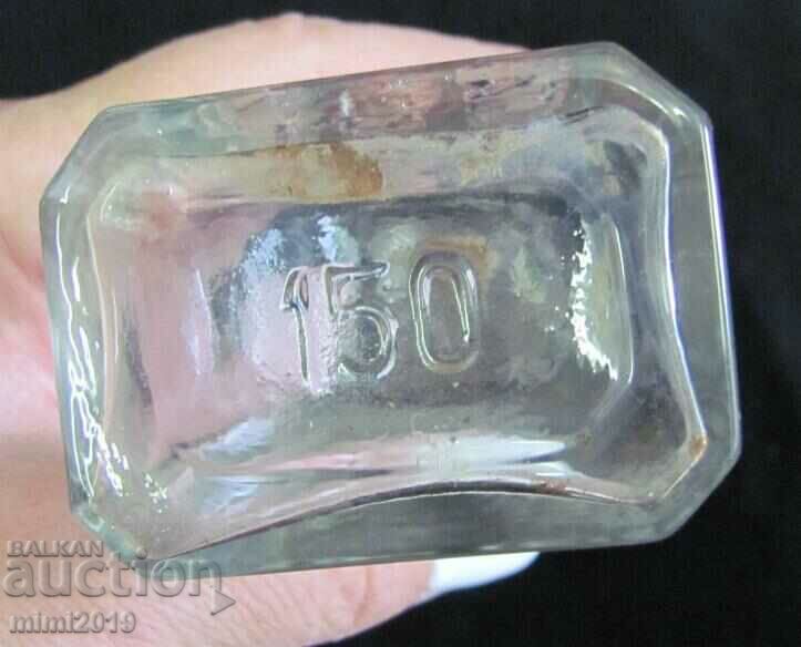 Old Apothecary Medical Glass Bottle - 7 Old Apothecary Medical Glass Bottle - 7