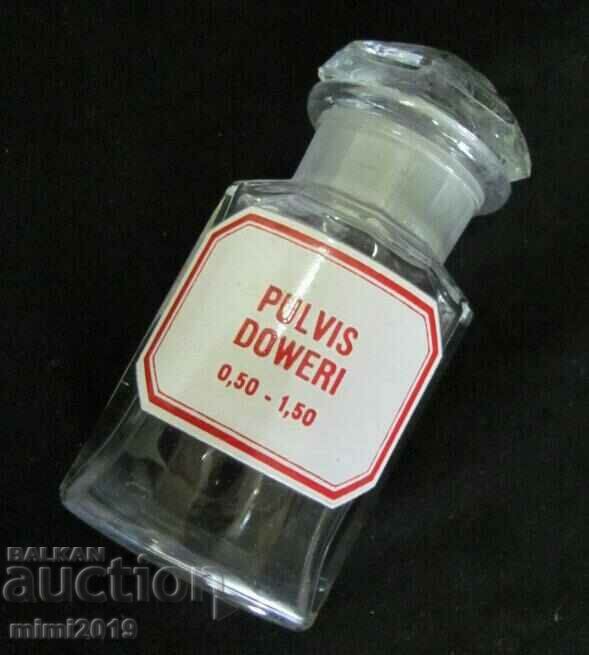 Vintich Pharmacy Medical Glass Bottle - 5 Vintich Pharmacy Medical Glass Bottle - 5