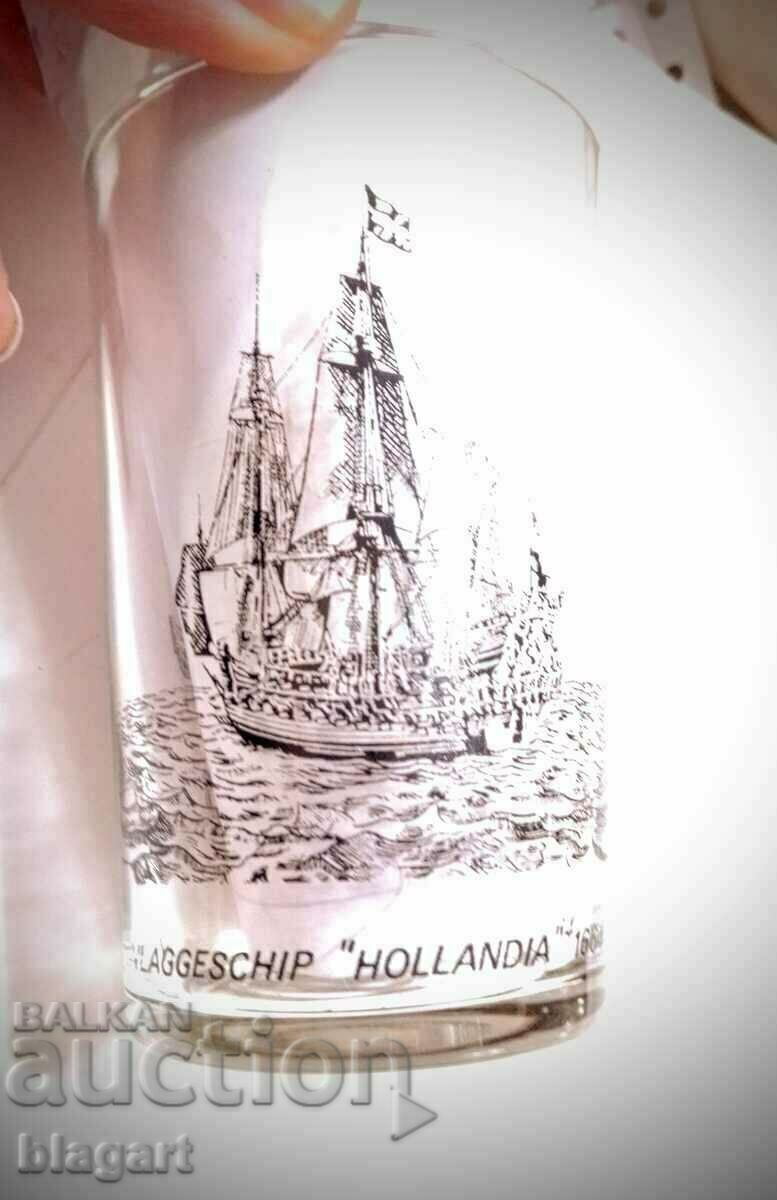 set of 6 pcs. cups with ships-Holland - 7 set of 6 pcs. cups with ships-Holland - 7