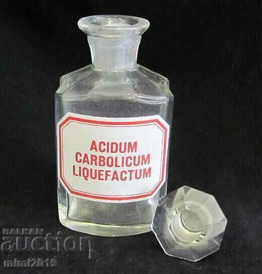 Delivery of Vintich Pharmacy Medical Glass Bottle