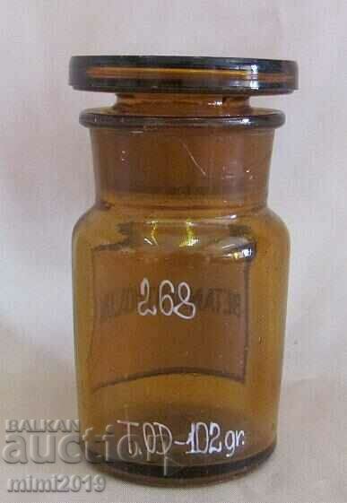 Vintich Pharmacy Medical Glass Bottle - 6 Vintich Pharmacy Medical Glass Bottle - 6