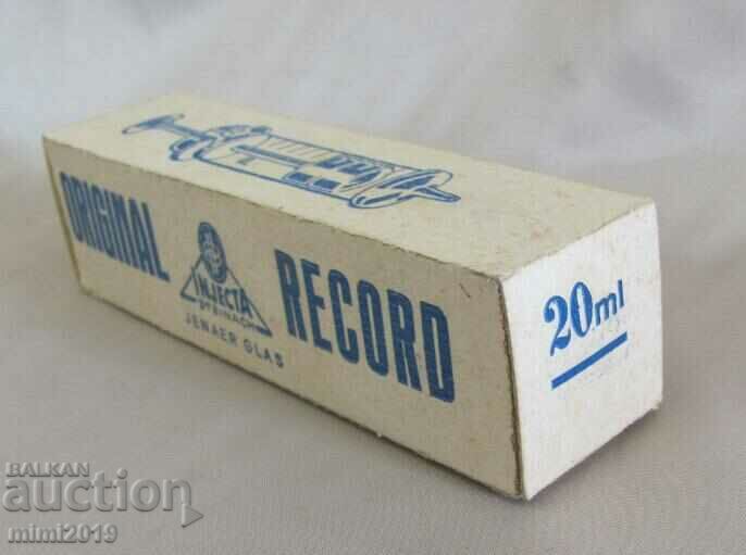 Screw Glass Syringe INJECTA Germany 20cc with price 25.00 BGN | € 12.78