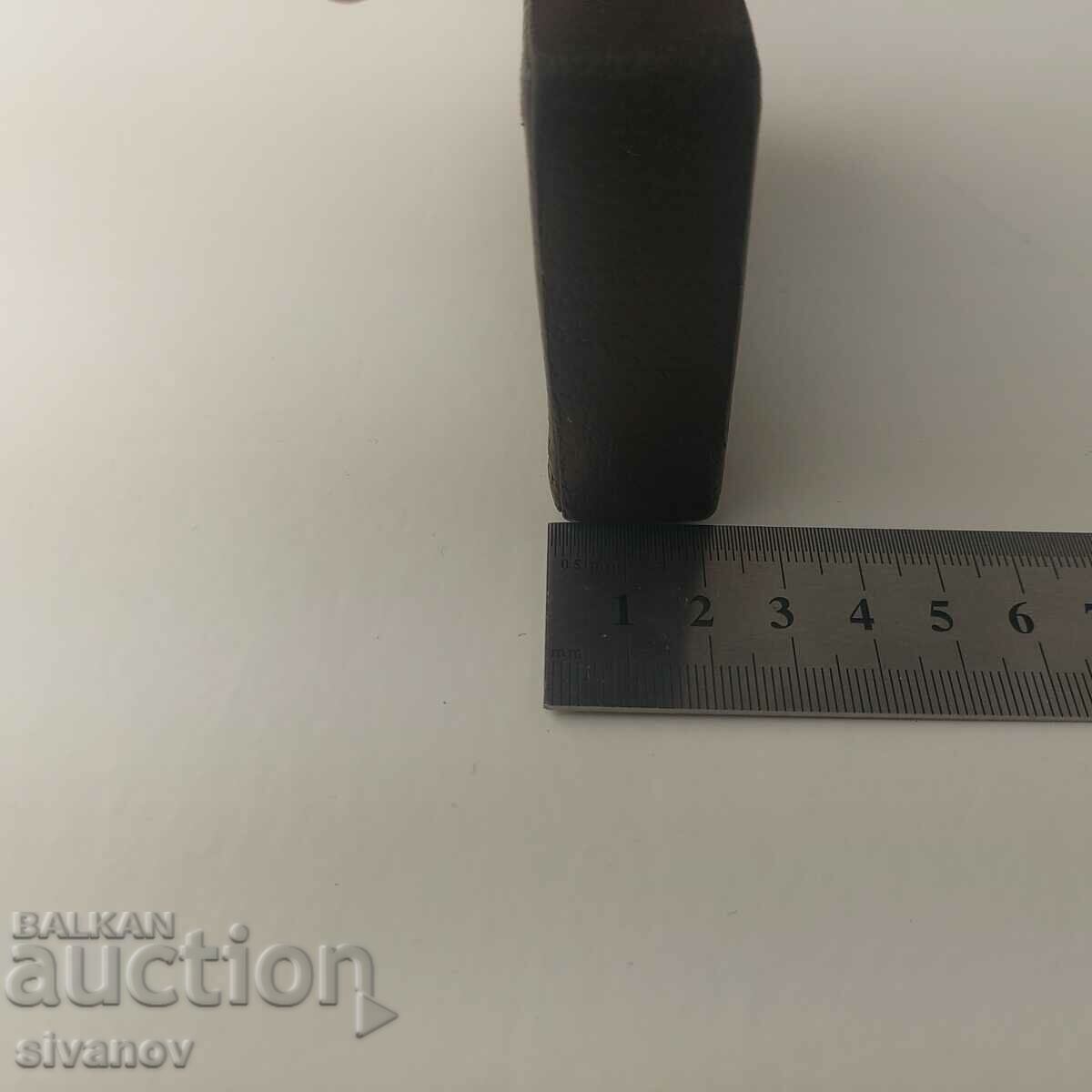 Old leather case for cigarettes or cards Shumen #5509 - 7 Old leather case for cigarettes or cards Shumen #5509 - 7