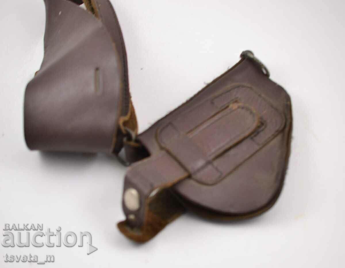 Auction Chest leather pistol holster Auction Chest leather pistol holster