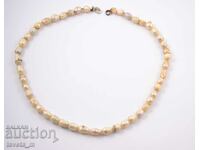 Necklace, necklace natural pearls