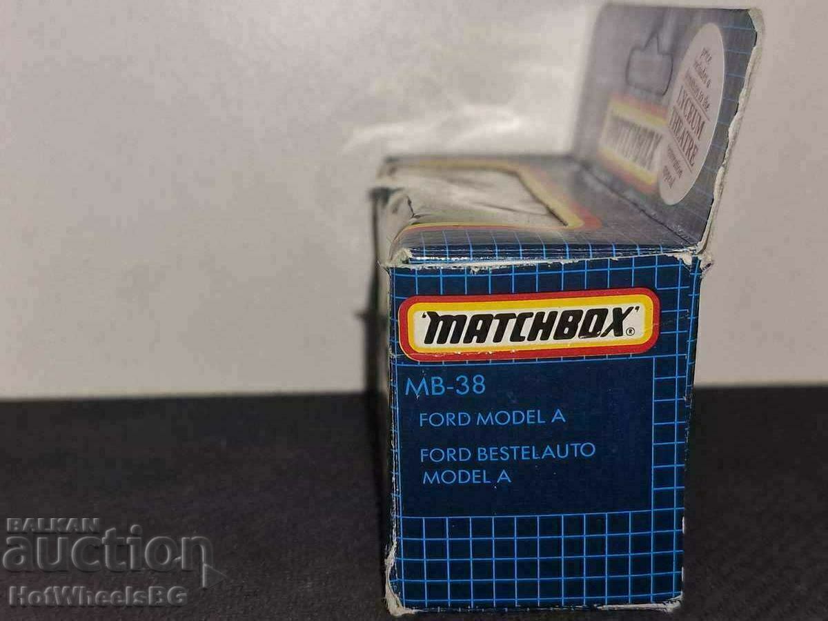 Аукцион Стара Запечатана MatchBox количка "Ford Model A" от 1989 Аукцион Стара Запечатана MatchBox количка "Ford Model A" от 1989