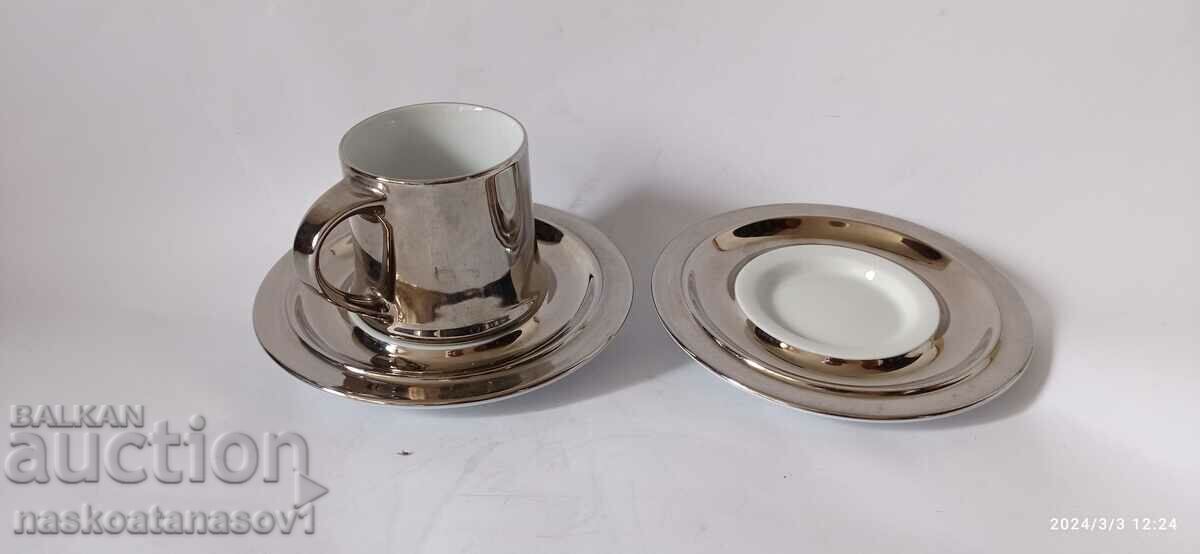 Porcelain coffee mug with price 25.00 BGN | € 12.78 Porcelain coffee mug with price 25.00 BGN | € 12.78