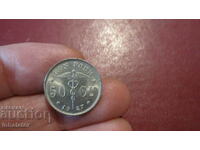 1927 50 centimes Belgium - inscription in French
