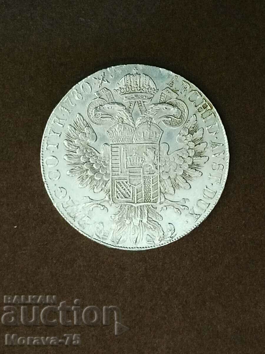 Maria Theresa silver thaler 1780 Austria Hungary with price 470.00 BGN | € 240.31 Maria Theresa silver thaler 1780 Austria Hungary with price 470.00 BGN | € 240.31
