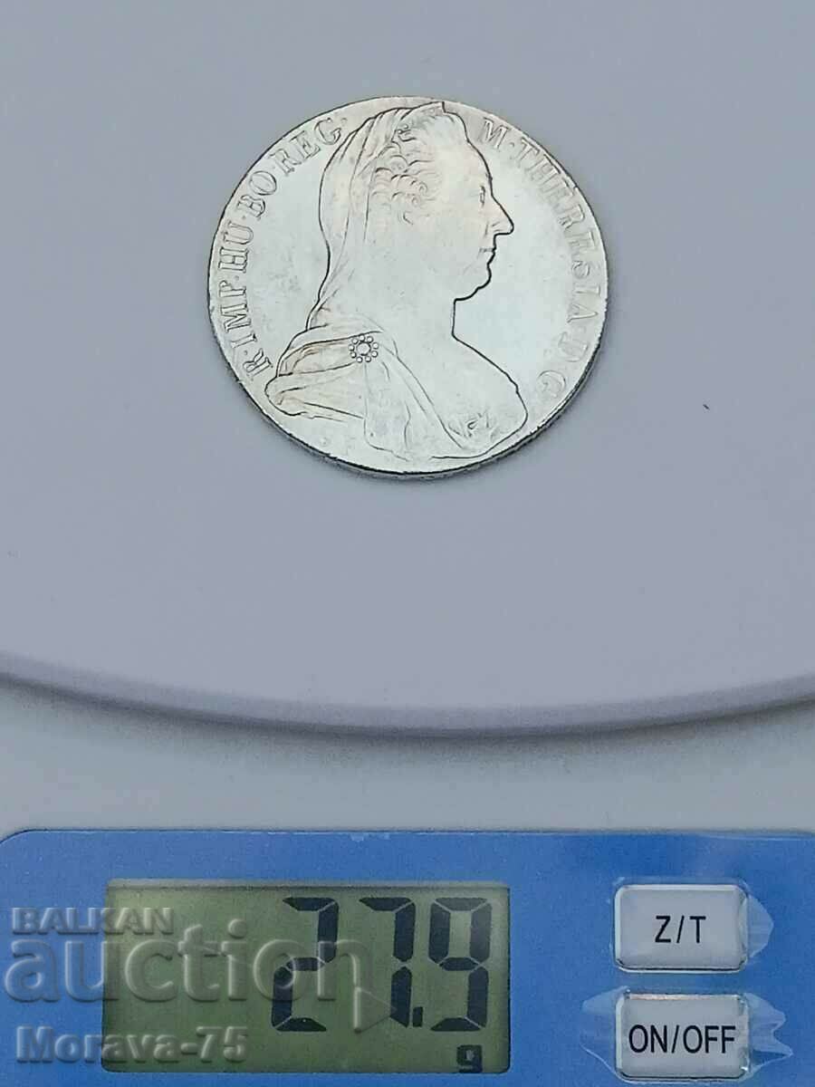 Maria Theresa silver thaler 1780 Austria Hungary - 6 Maria Theresa silver thaler 1780 Austria Hungary - 6