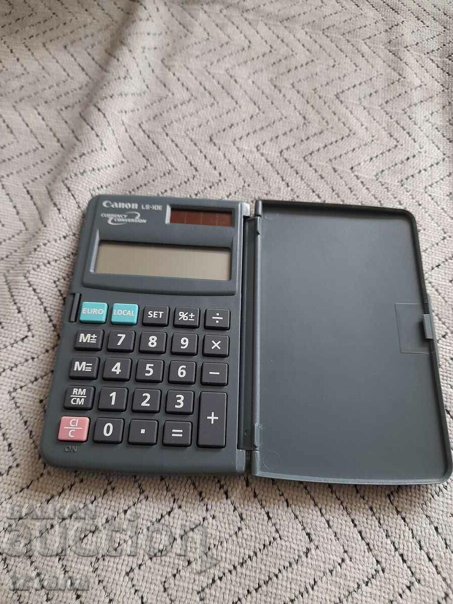 Стар калкулатор Canon LS-10E с цена 16.00 лв. | € 8.18 Стар калкулатор Canon LS-10E с цена 16.00 лв. | € 8.18