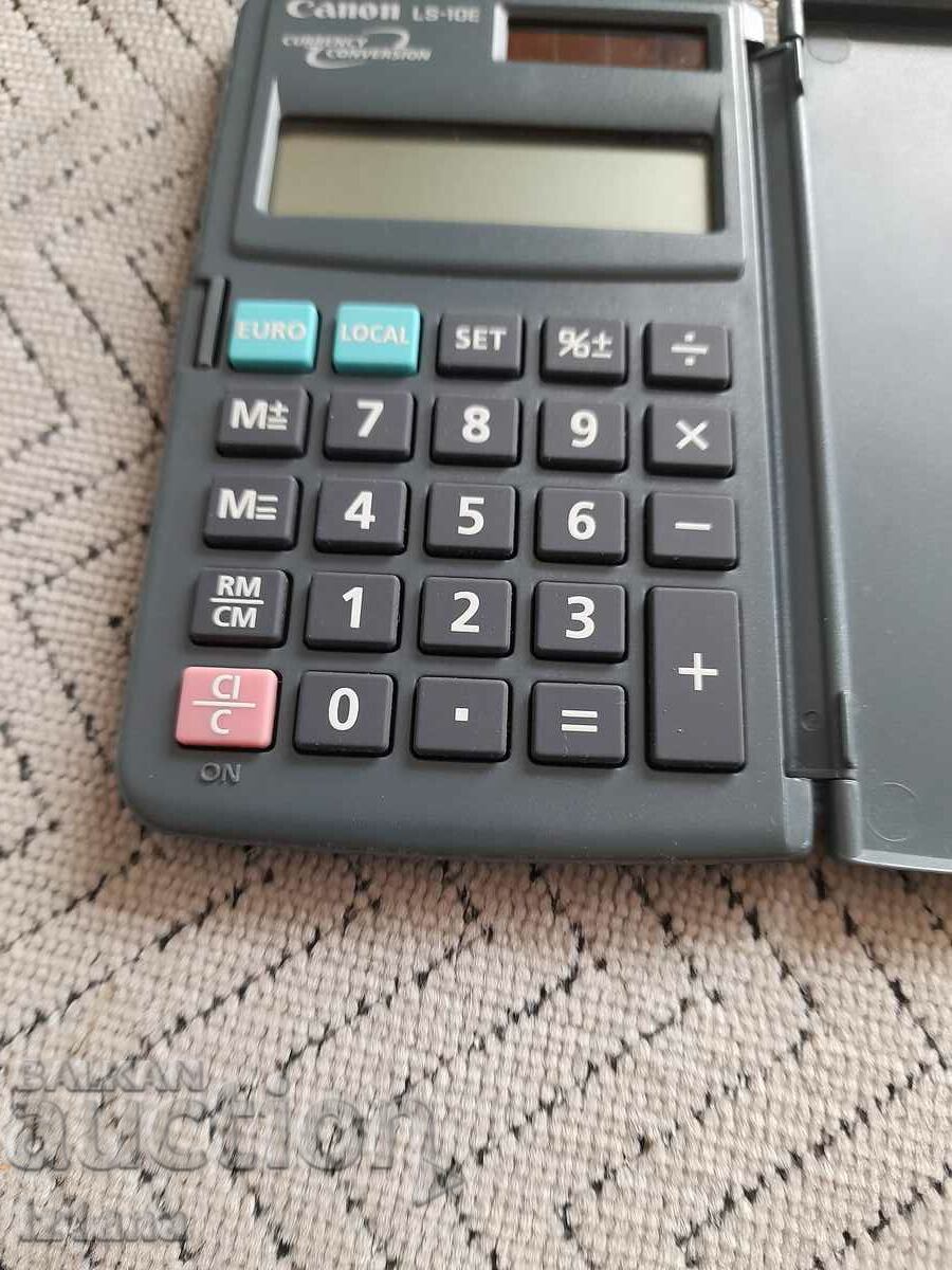 Доставка на Стар калкулатор Canon LS-10E Доставка на Стар калкулатор Canon LS-10E