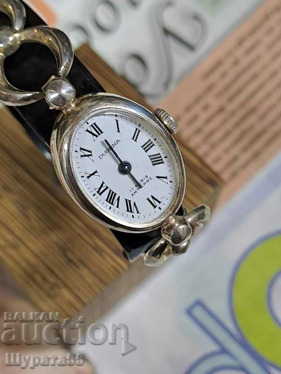 Дамски часовник  сребро  835