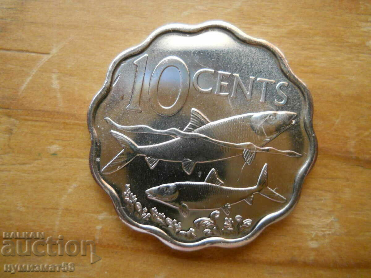 10 cents 2007 - Bahamas