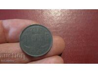 1946 год 1 франк Белгия - цинк
