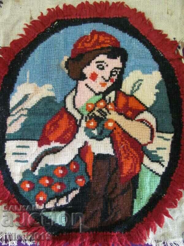 20's Hand Embroidered Tapestry with price 60.00 BGN | € 30.68 20's Hand Embroidered Tapestry with price 60.00 BGN | € 30.68