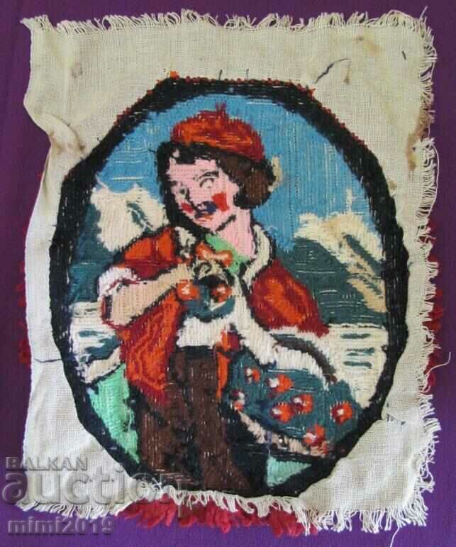 Delivery of 20's Hand Embroidered Tapestry Delivery of 20's Hand Embroidered Tapestry