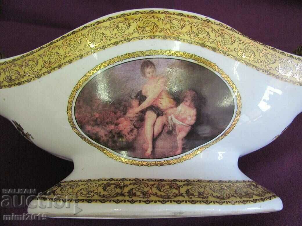 Delivery of 20s Vienna Porcelain Sugar Bowl Delivery of 20s Vienna Porcelain Sugar Bowl