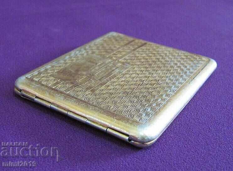 40s Metal Snuffbox Moscow Kremlin Russia - 6 40s Metal Snuffbox Moscow Kremlin Russia - 6