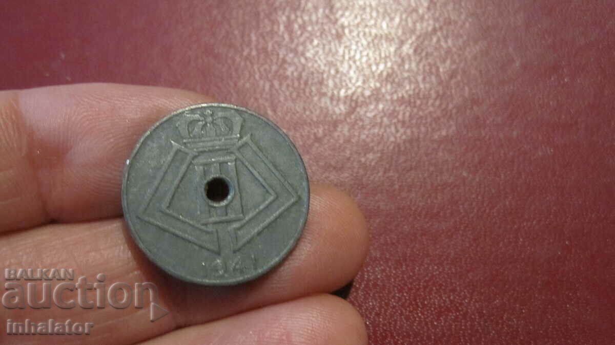 1941 10 centimes Belgium - zinc
