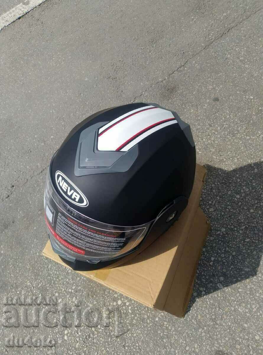 Delivery of Helmet for motorcycle helmet modular with visor motorcycle NEVA, S,