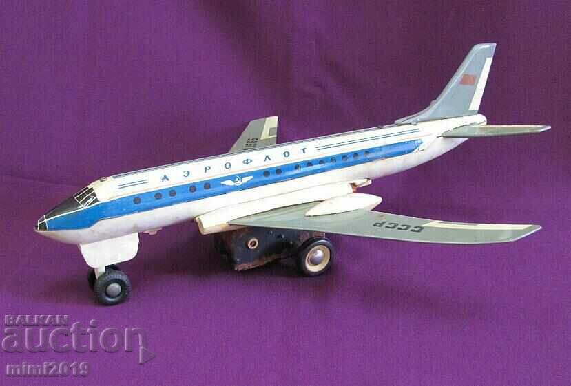 60's Large Metal Toy Airplane Aeroflot USSR with price 60.00 BGN | € 30.68 60's Large Metal Toy Airplane Aeroflot USSR with price 60.00 BGN | € 30.68