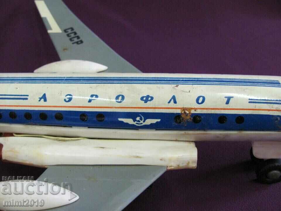Delivery of 60's Large Metal Toy Airplane Aeroflot USSR Delivery of 60's Large Metal Toy Airplane Aeroflot USSR