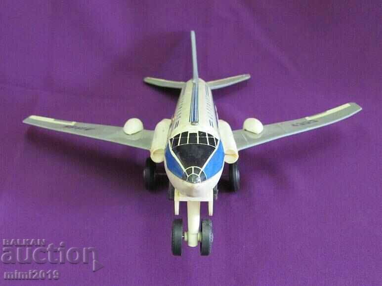 60's Large Metal Toy Airplane Aeroflot USSR - 5 60's Large Metal Toy Airplane Aeroflot USSR - 5