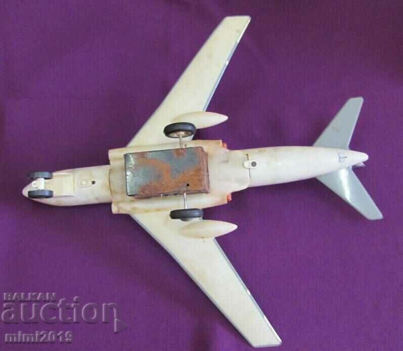60's Large Metal Toy Airplane Aeroflot USSR - 7 60's Large Metal Toy Airplane Aeroflot USSR - 7