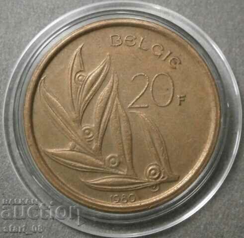 20 франка Белгия