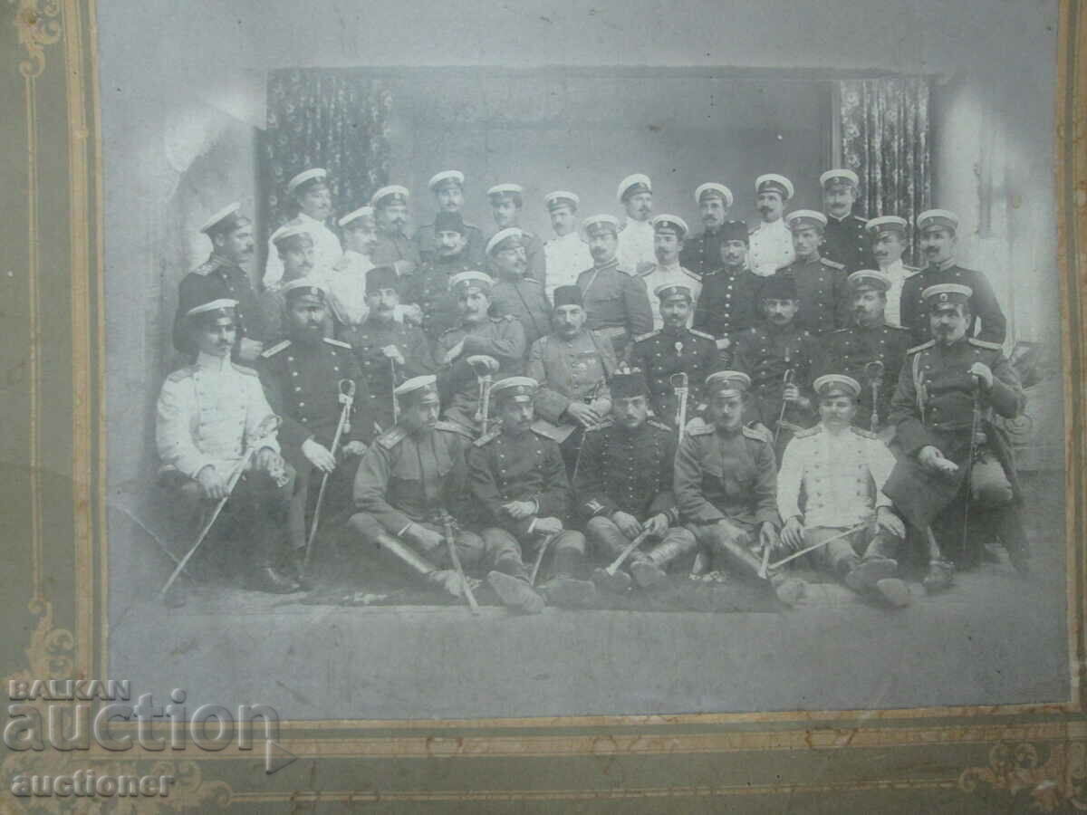 PHOTO CARDBOARD BULGARIAN AND TURKISH MILITARY -WW1 with price 500.00 BGN | € 255.65 PHOTO CARDBOARD BULGARIAN AND TURKISH MILITARY -WW1 with price 500.00 BGN | € 255.65