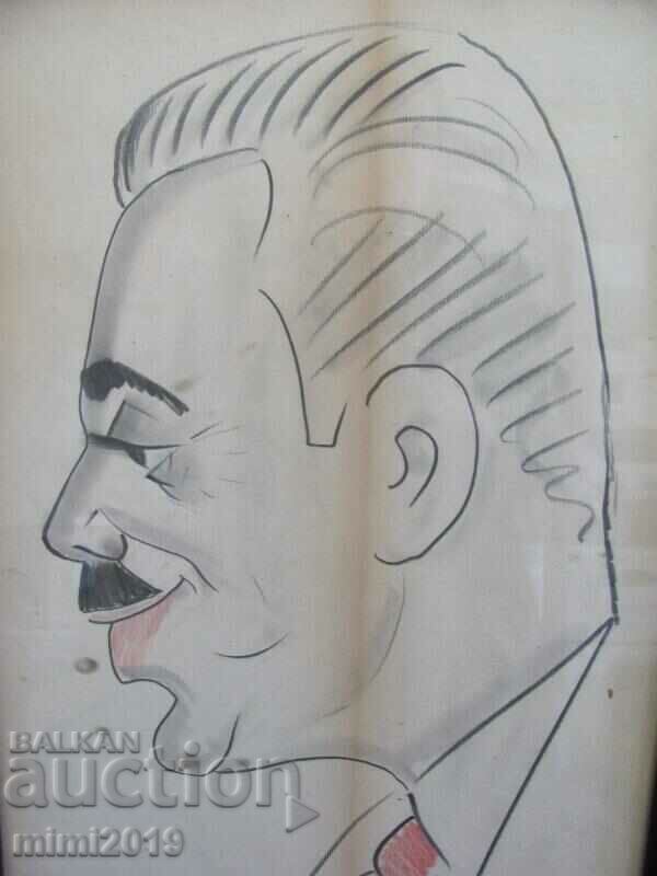 30's Original Portrait Caricature with price 120.00 BGN | € 61.36 30's Original Portrait Caricature with price 120.00 BGN | € 61.36