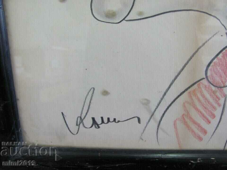 Delivery of 30's Original Portrait Caricature Delivery of 30's Original Portrait Caricature