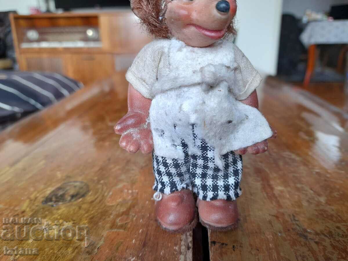 Auction  Old toy hedgehog