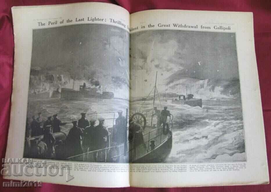 Delivery of 1916 First World War 3 pcs. Magazines-Che War Illustrated