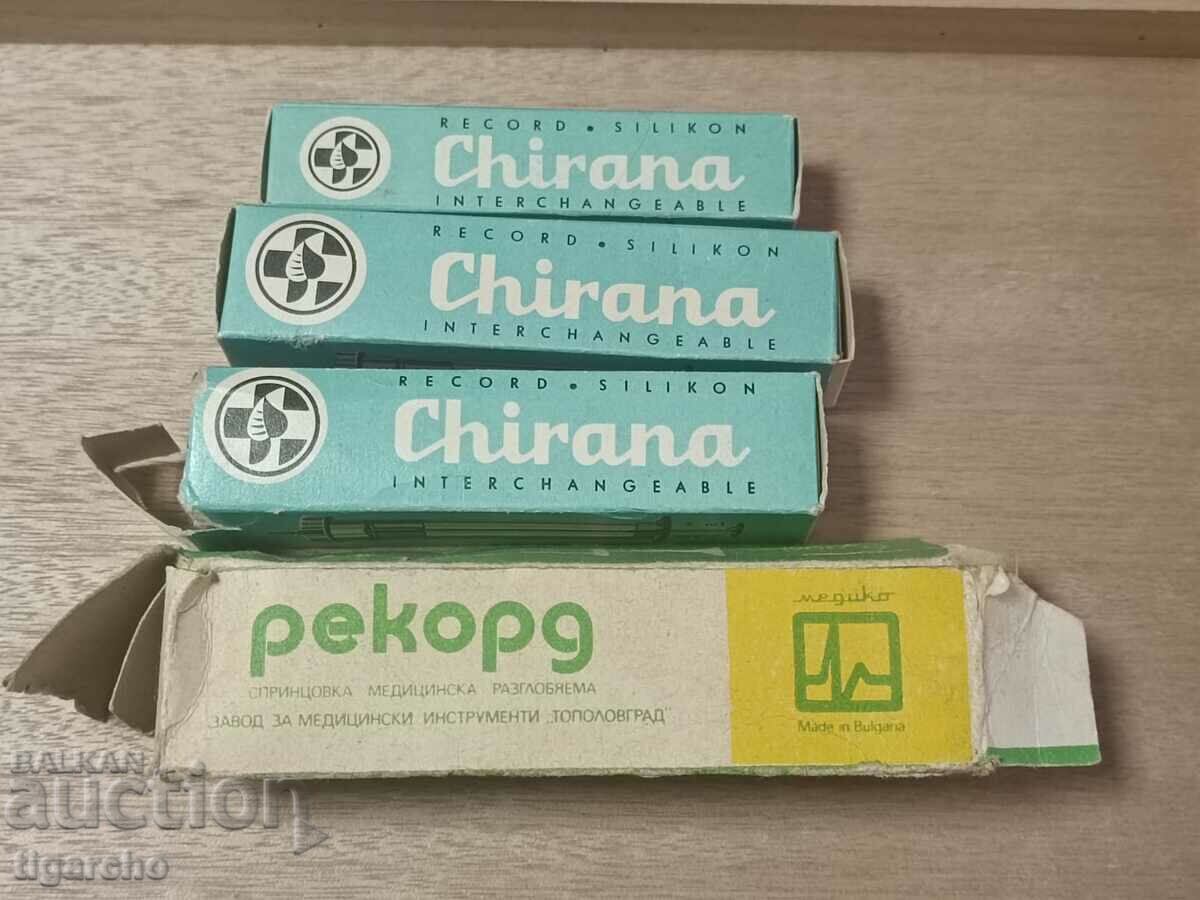 Vintage glass syringes - 5 Vintage glass syringes - 5