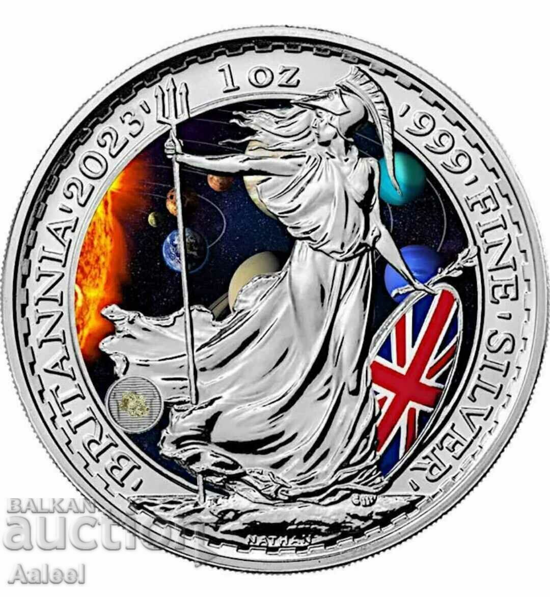 1 oz Silver - Britannia 2023 Cosmic Investment