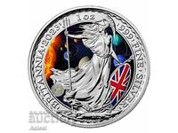 1 oz Сребро - Britannia 2023 Cosmic Investment