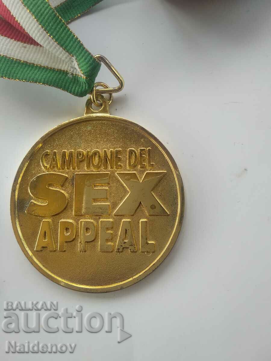 Campione del sex appeal златен медал