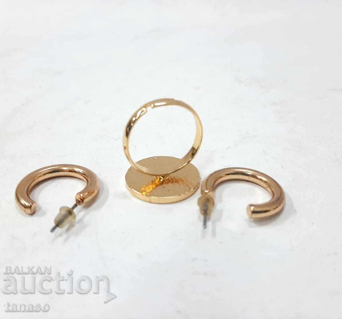 Ring with earrings set(8.3) - 5 Ring with earrings set(8.3) - 5