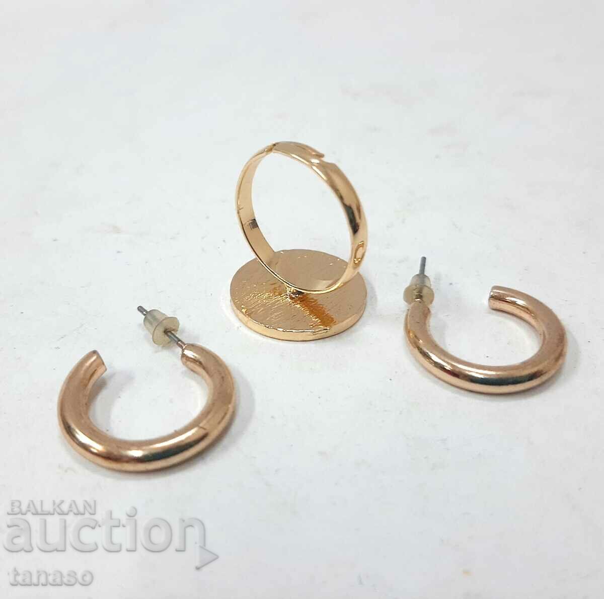Ring with earrings set(8.3) - 6 Ring with earrings set(8.3) - 6