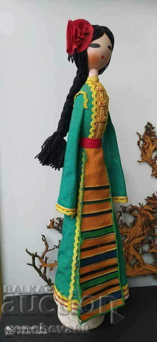 Old folk doll in traditional costume - 33cm tall with price 21.00 BGN | € 10.74 Old folk doll in traditional costume - 33cm tall with price 21.00 BGN | € 10.74