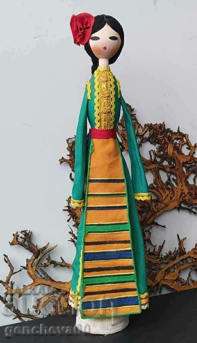 Old folk doll in traditional costume - 33cm tall Old folk doll in traditional costume - 33cm tall